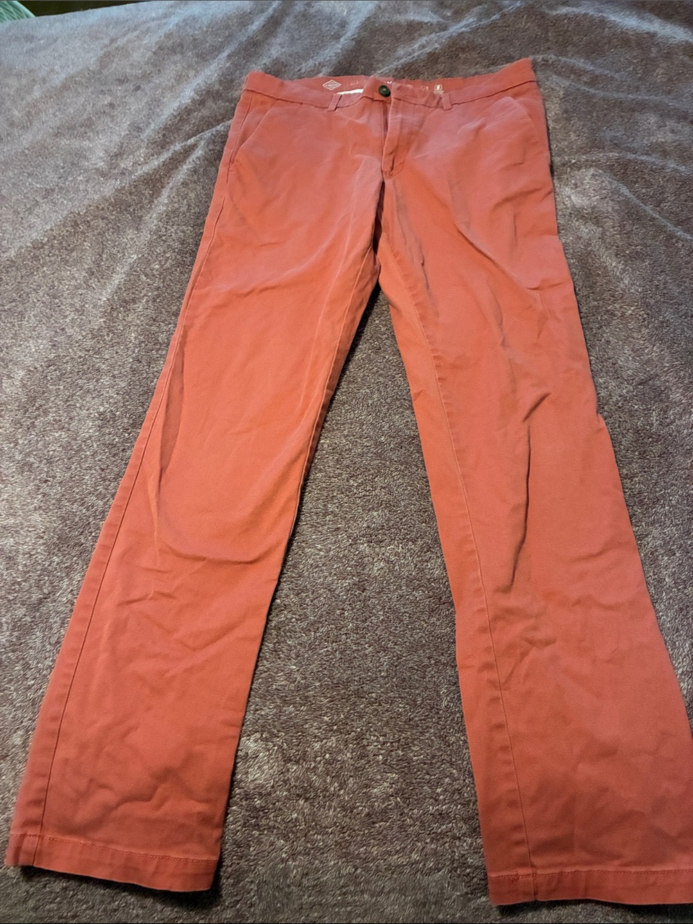 St. John's Bay Men's Rust Orange Pants